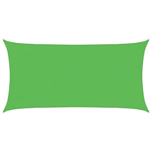 Sonnensegel 160 g/m² Hellgrün 4x7 m HDPE