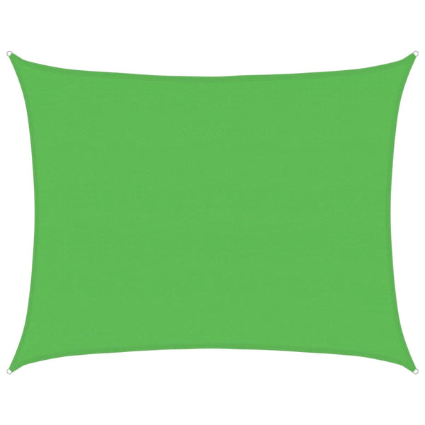 Sonnensegel 160 g/m² Hellgrün 6x7 m HDPE