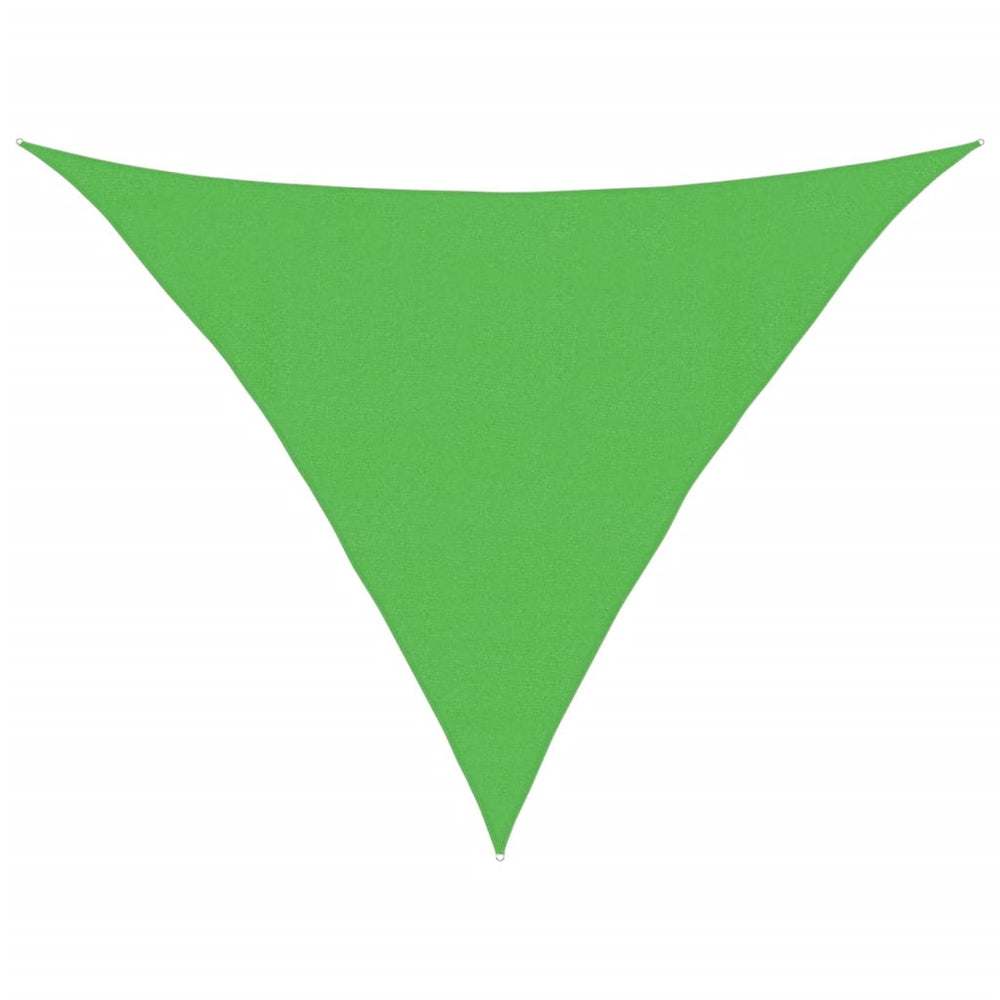 vidaXL Voile d'ombrage 160 g/m² Vert clair 4x4x5,8 m HDPE