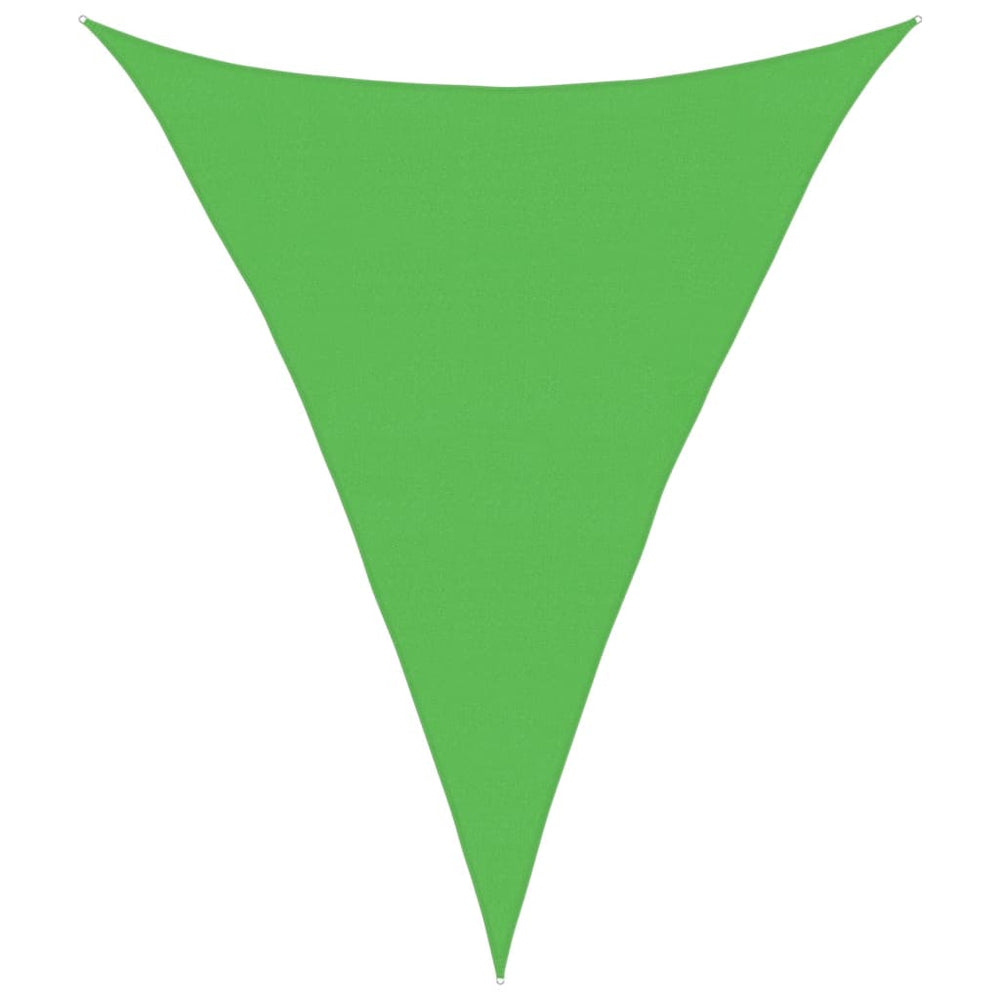 vidaXL Voile d'ombrage 160 g/m² Vert clair 4x5x5 m HDPE