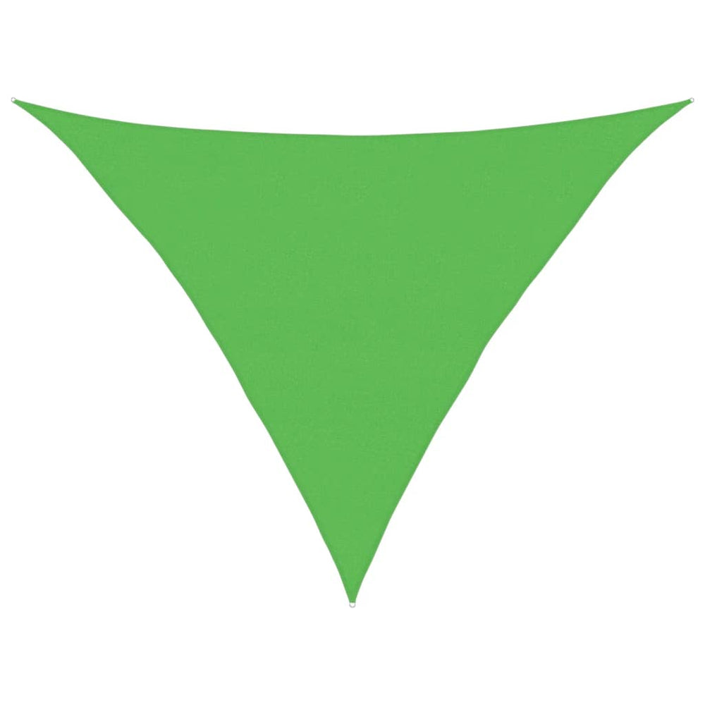 vidaXL Voile d'ombrage 160 g/m² vert clair 5x5x6 m HDPE
