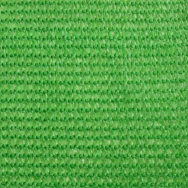 Sonnensegel 160 g/m² Hellgrün 5x5x6 m HDPE