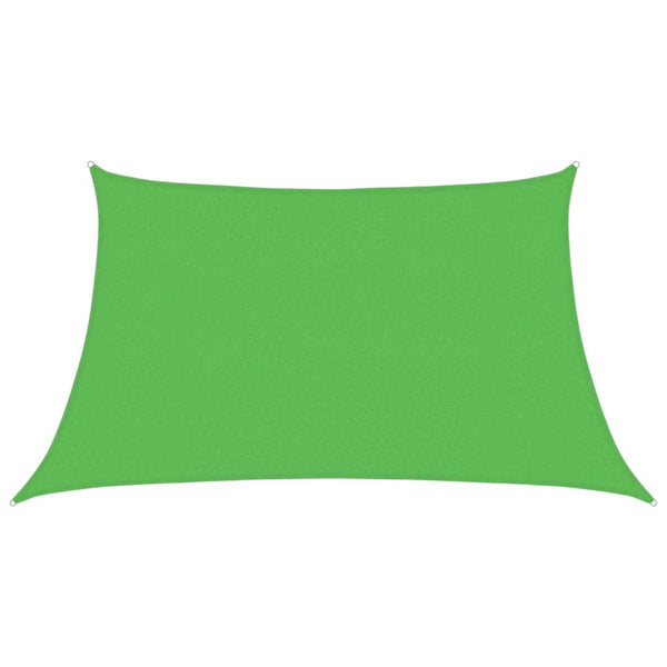 Sonnensegel 160 g/m² Hellgrün 3/4x2 m HDPE