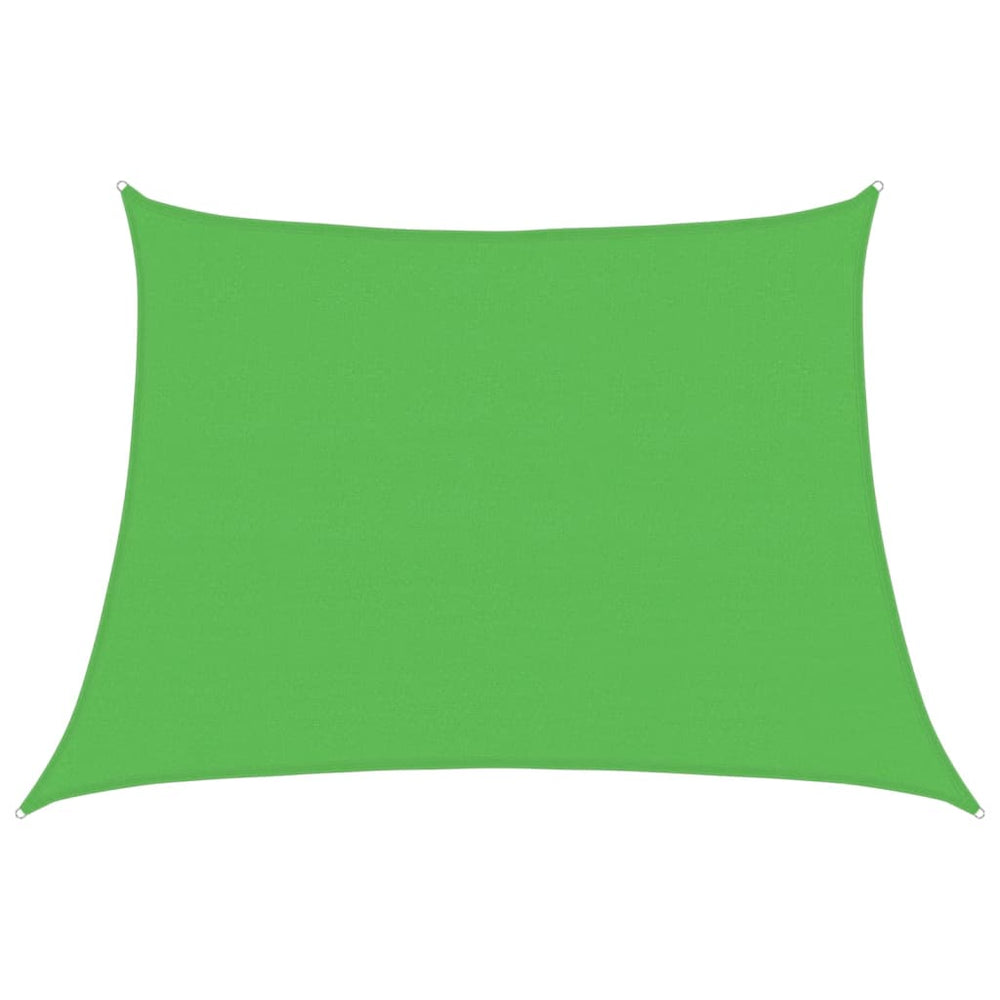vidaXL Voile d'ombrage 160 g/m² Vert clair 4/5x3 m PEHD