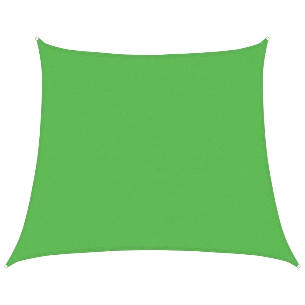 vidaXL Voile d'ombrage 160 g/m² Forme trapézoïdale Vert clair 4/5x4 m HDPE
