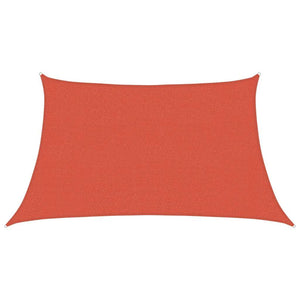 Sonnensegel 160 g/m² Terrakottarot 3/4x2 m HDPE