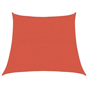 Sonnensegel 160 g/m² Trapezform Terrakottarot 3/4x3 m HDPE