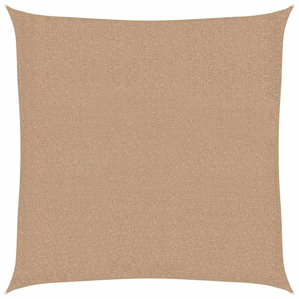 vidaXL Voile d'ombrage 160 g/m² taupe 2x2 m HDPE