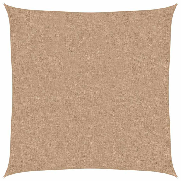 Sonnensegel 160 g/m² Taupe 2x2 m HDPE