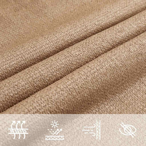 Sonnensegel 160 g/m² Taupe 2x2 m HDPE