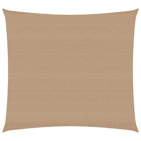 Sonnensegel 160 g/m² Taupe 4x4 m HDPE