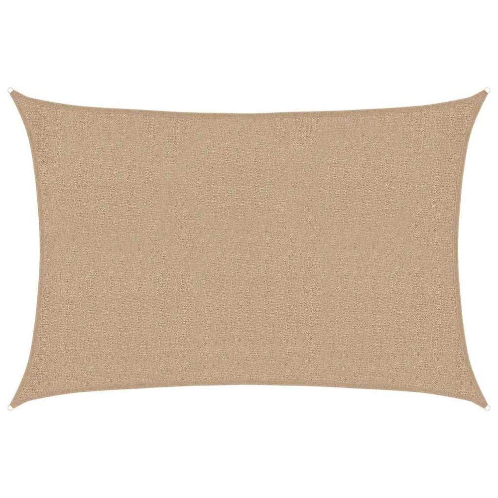 vidaXL Voile d'ombrage 160 g/m² Taupe 2x3 m PEHD