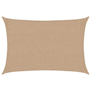 Sonnensegel 160 g/m² Taupe 2x3 m HDPE