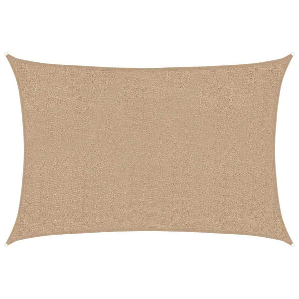 Sonnensegel 160 g/m² Taupe 2x3 m HDPE