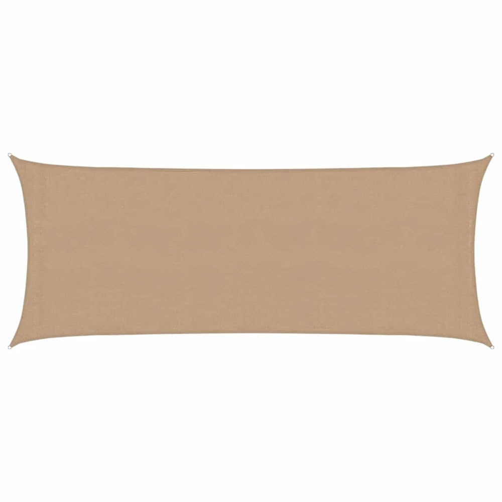 vidaXL Voile d'ombrage 160 g/m² Taupe 2x4,5 m en PEHD