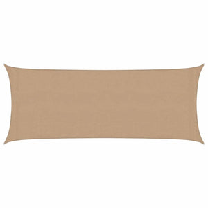 Sonnensegel 160 g/m² Taupe 2x4,5 m HDPE