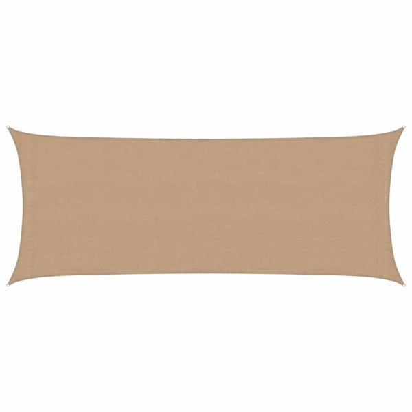 Sonnensegel 160 g/m² Taupe 2x4,5 m HDPE