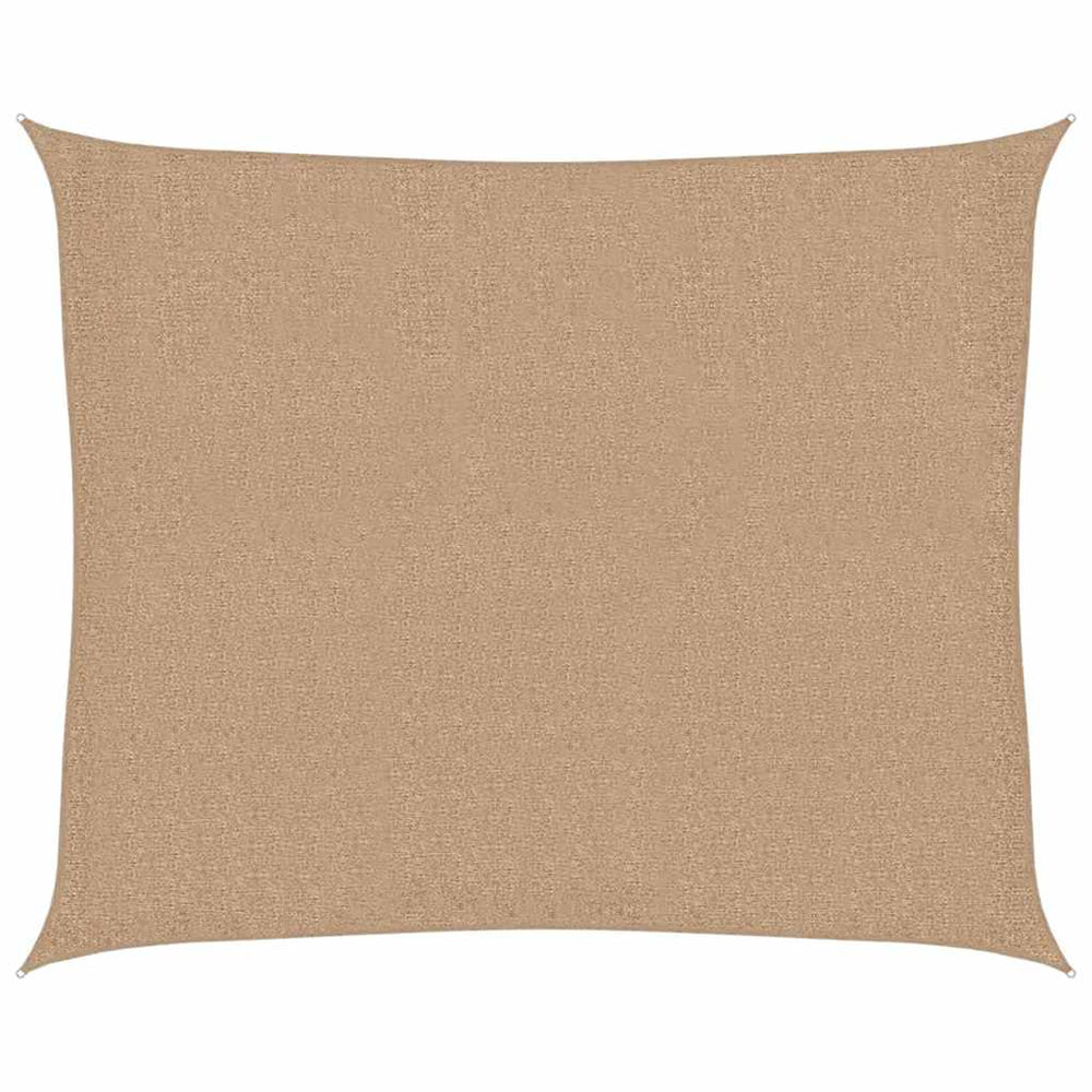 vidaXL Voile d'ombrage 160 g/m² Taupe 2,5x3 m HDPE