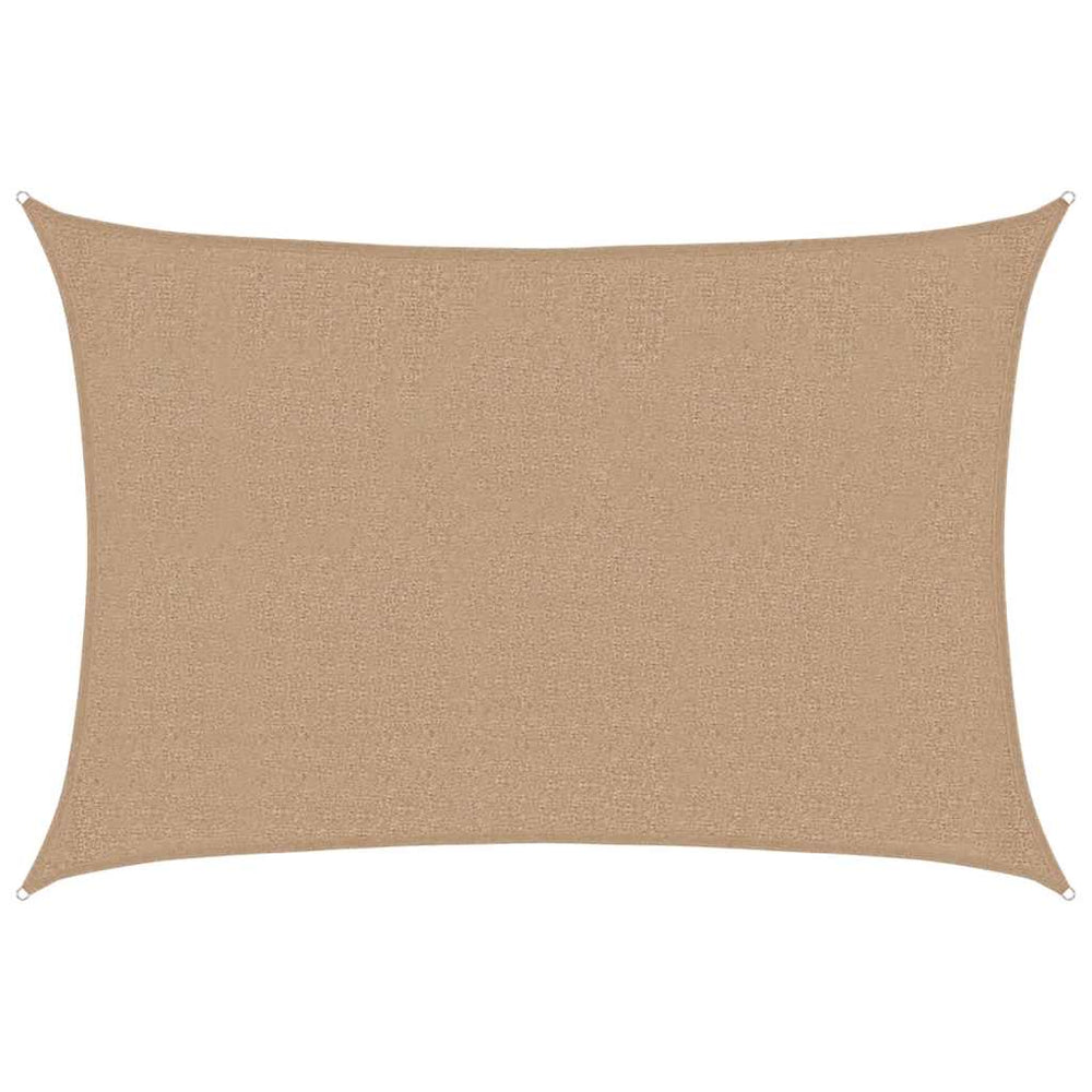 vidaXL Voile d'ombrage 160 g/m² Taupe 2,5x4 m PEHD