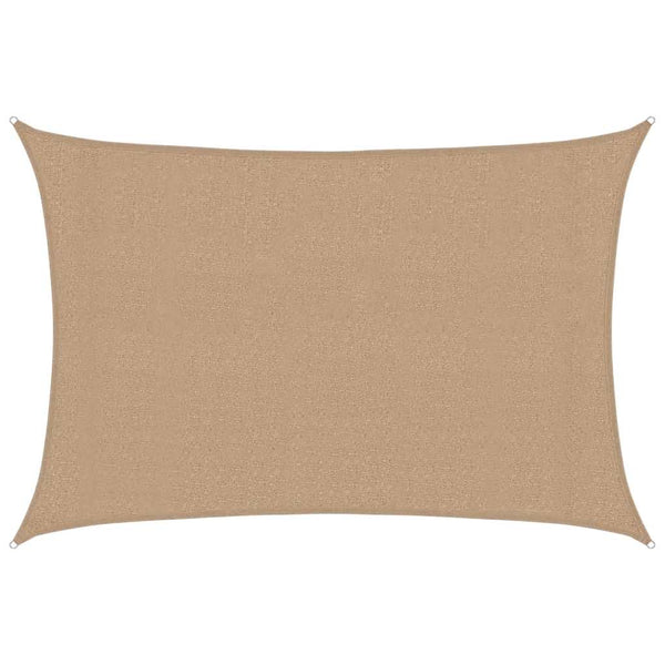 Sonnensegel 160 g/m² Taupe 3x4 m HDPE