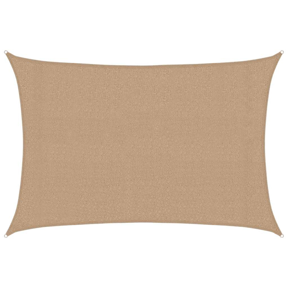 vidaXL Voile d'ombrage 160 g/m² taupe 3x4,5 m en PEHD