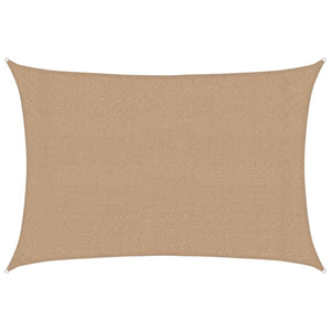 Sonnensegel 160 g/m² Taupe 3x4,5 m HDPE