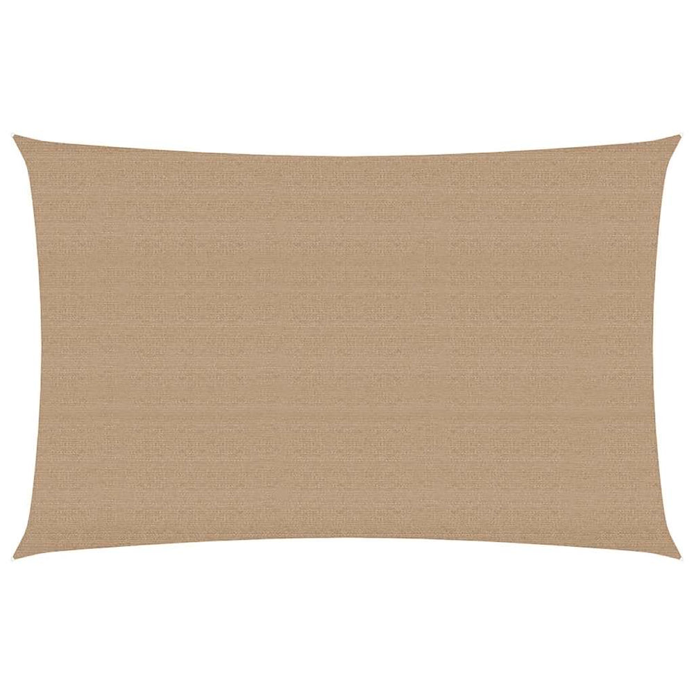 vidaXL Voile d'ombrage 160 g/m² Taupe 3x5 m HDPE