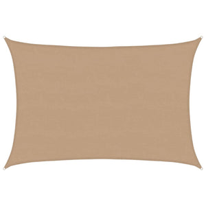 Sonnensegel 160 g/m² Taupe 5x6 m HDPE