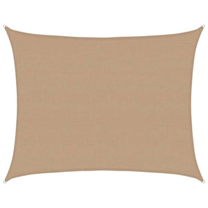 Sonnensegel 160 g/m² Taupe 6x7 m HDPE