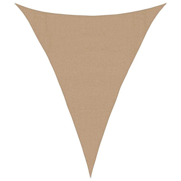 Sonnensegel 160 g/m² Taupe 3x4x4 m HDPE