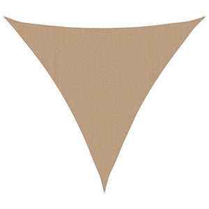 Sonnensegel 160 g/m² Taupe 4x4x4 m HDPE