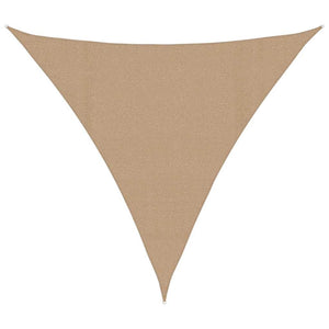 Sonnensegel 160 g/m² Taupe 5x5x5 m HDPE