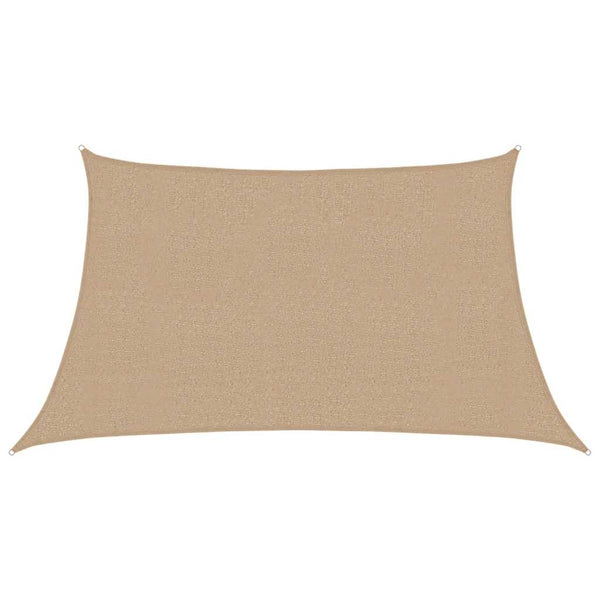 Sonnensegel 160 g/m² Taupe 3/4x2 m HDPE