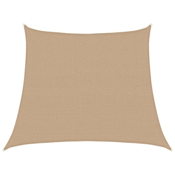 Sonnensegel 160 g/m² Taupe 3/4x3 m HDPE