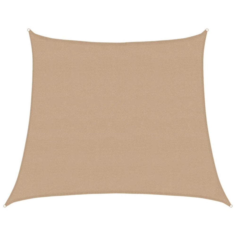 vidaXL Voile d'ombrage 160 g/m² taupe 4/5x4 m HDPE