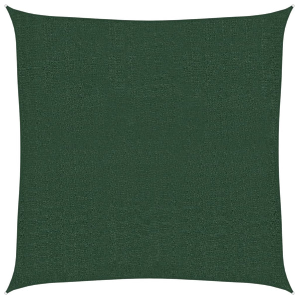 Sonnensegel 160 g/m² Dunkelgrün 2,5x2,5 m HDPE