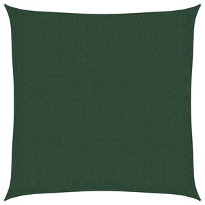 Sonnensegel 160 g/m² Dunkelgrün 3,6x3,6 m HDPE