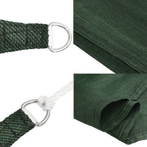 Sonnensegel 160 g/m² Dunkelgrün 2x3,5 m HDPE