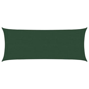Sonnensegel 160 g/m² Dunkelgrün 2x5 m HDPE