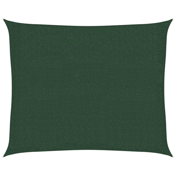 Sonnensegel 160 g/m² Dunkelgrün 2,5x3 m HDPE
