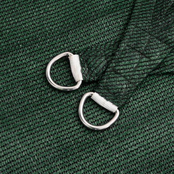 Sonnensegel 160 g/m² Dunkelgrün 2,5x3,5 m HDPE