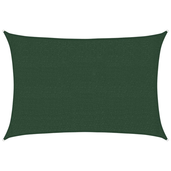 Sonnensegel 160 g/m² Dunkelgrün 2,5x4 m HDPE