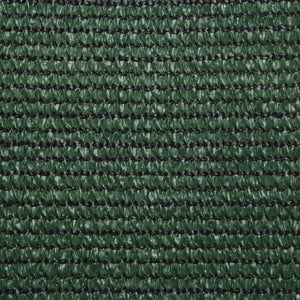 Sonnensegel 160 g/m² Dunkelgrün 5x7 m HDPE