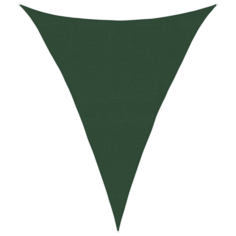 vidaXL Voile d'ombrage 160 g/m² Vert Foncé 4x5x5 m HDPE