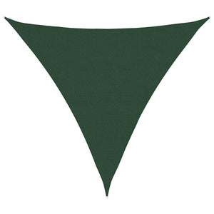 Sonnensegel 160 g/m² Dreieckig Dunkelgrün 6x6x6 m HDPE