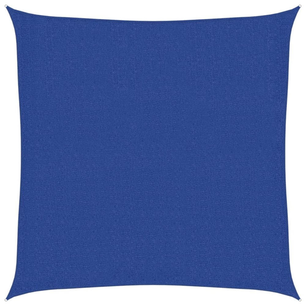 vidaXL Voile d'ombrage 160 g/m² Bleu 2,5x2,5 m PEHD