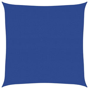 Sonnensegel 160 g/m² Quadratisch Blau 5x5 m HDPE