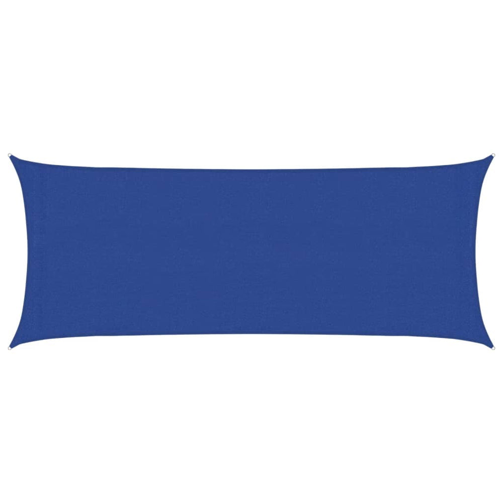 vidaXL Voile d'ombrage 160 g/m² bleu 2x4,5 m HDPE