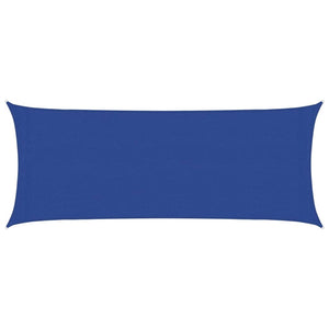 Sonnensegel 160 g/m² Blau 2x4,5 m HDPE