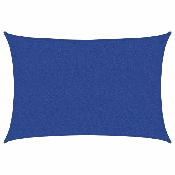Sonnensegel 160 g/m² Blau 2,5x3,5 m HDPE